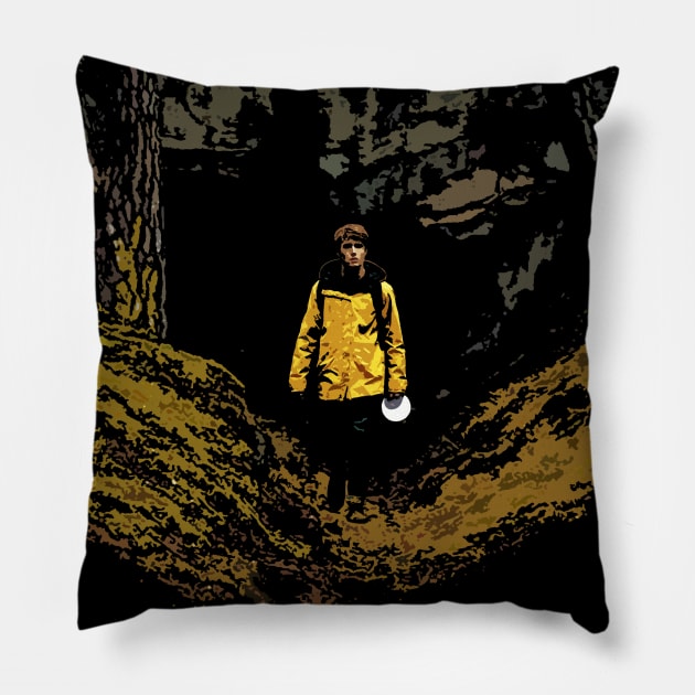 Time Cavern Pillow by nickbeta