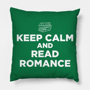 Keep Calm and Read Romance Pillow