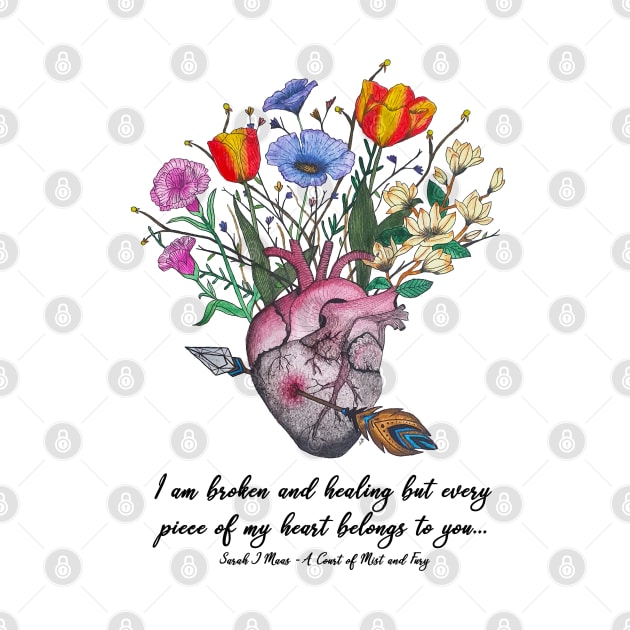 Floral ACoMaF Quote by TG_Art