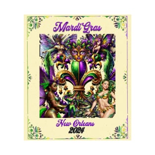 mardi gras 2024 T-Shirt