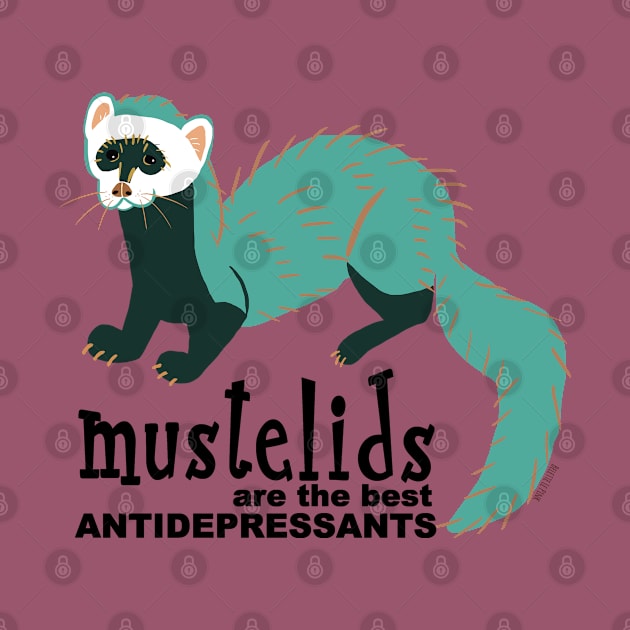 Mustelids are the best antidepressants #5 by belettelepink