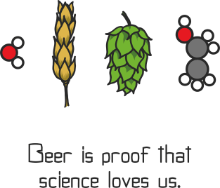 Beer is proof that science loves us Magnet