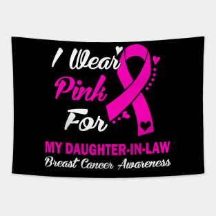 Wear  To Support Daughter-In-Law Breast Cancer Awareness Tapestry