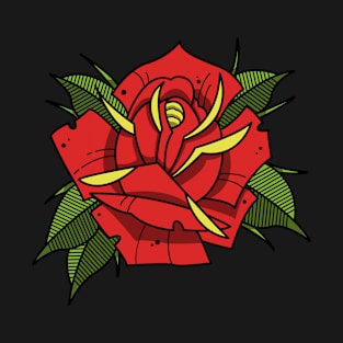 Tattoo Rose T-Shirt