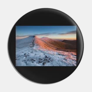 Corn Du, Pen y Fan and Cribyn from Bwlch Duwynt, Brecon Beacons National Park, Wales Pin