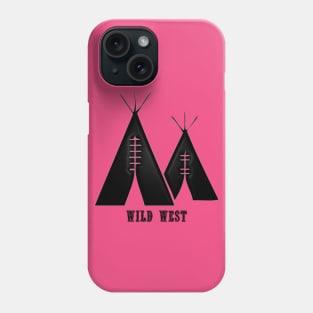 Western Era - Wild West Indian Teepee Phone Case