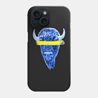 Blue Bison Yellow Paint - Nothing To See Here Phone Case