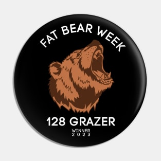 Fat Bear Week Winner 2023 128 Grazer Pin