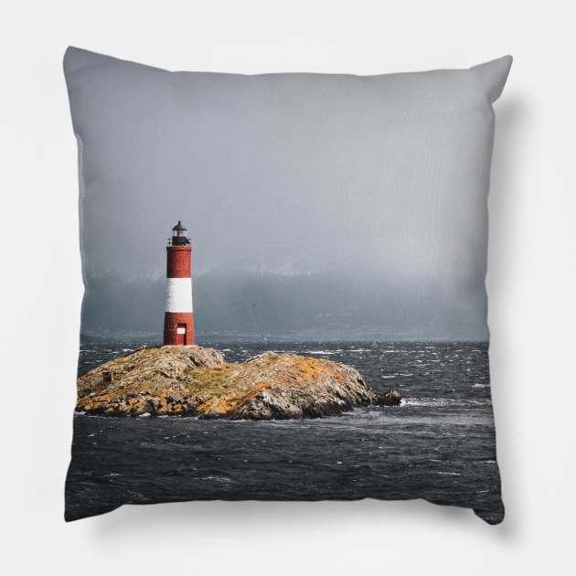 Lighthouse Pillow by ThiArt