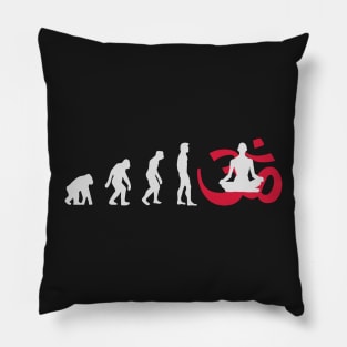 Evolution Yoga Buddhism Meditation Pillow