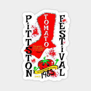 Pittston Tomato Festival Poster Magnet