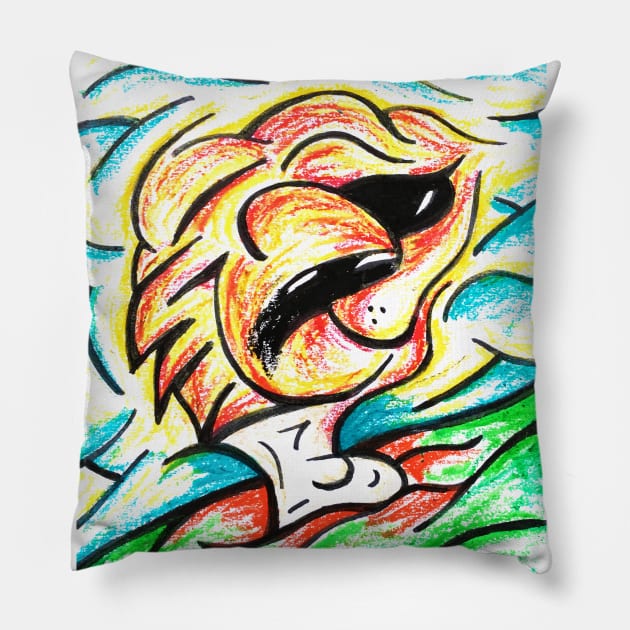 Lion-el Pillow by Aefe
