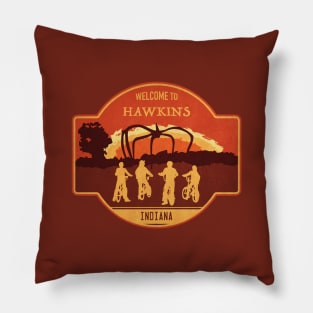 Welcome to Hawkins stick Pillow