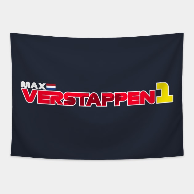 Max Verstappen '23 Tapestry by SteamboatJoe