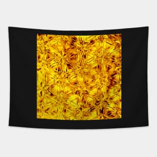 Yellow Crystal 1 Tapestry