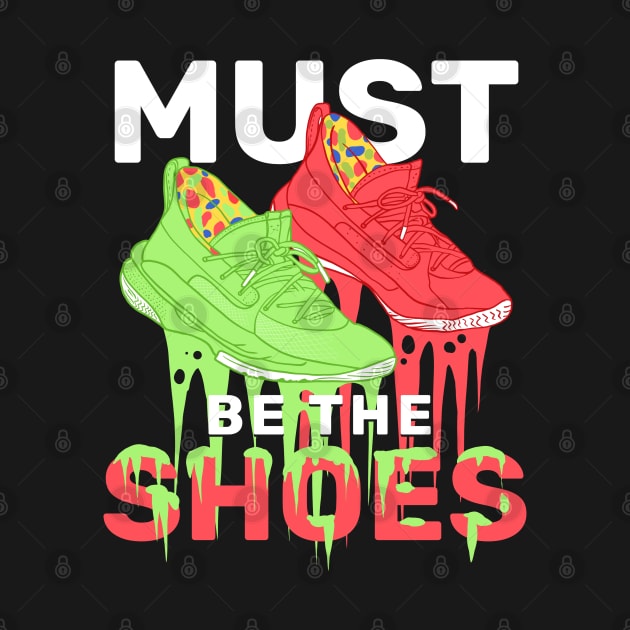 Must Be The Shoes Colorful Luminous Love Basketball Sneakers Gift by teeleoshirts