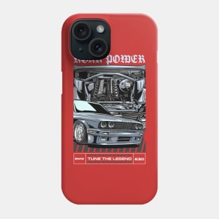 BMW E30 Roar Power Phone Case