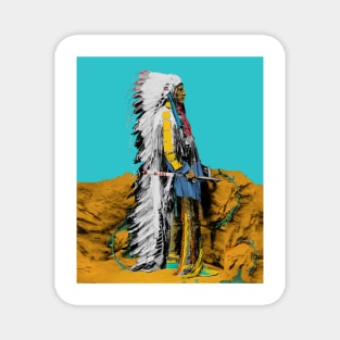 Native American Oglala Lakota Sioux Magnet