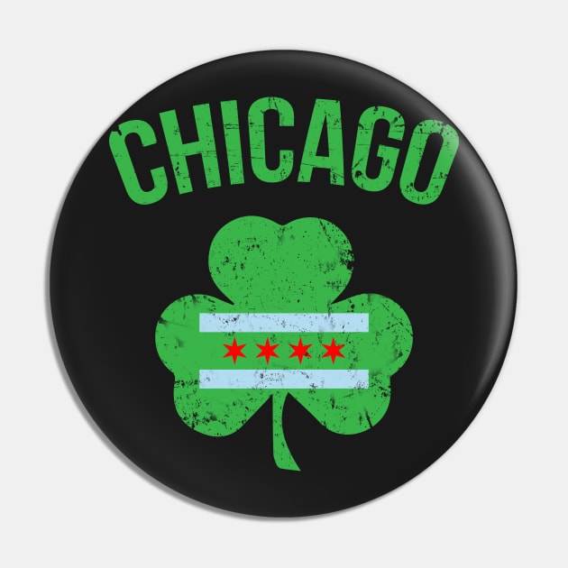 Chicago St Patricks day tshirt - Shamrock St Pattys Day Pin by jMvillszz