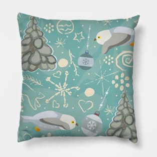 Funny Owls Pillow