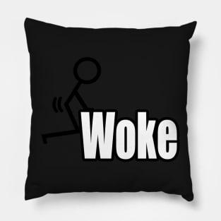 F Woke Pillow