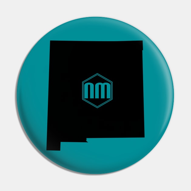 New Mexico Homer (Black) Pin by caknuck