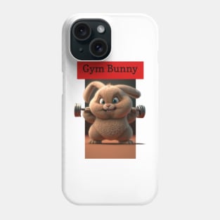 Ben the Gym Bunny - Work out time Phone Case