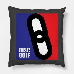 Disc Golf - Two Chains Pillow