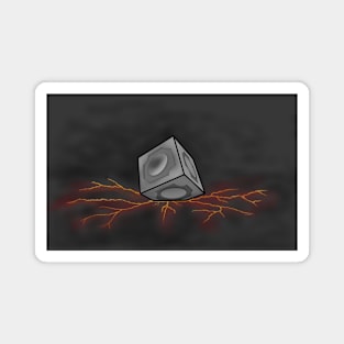 Mysterious cube Magnet