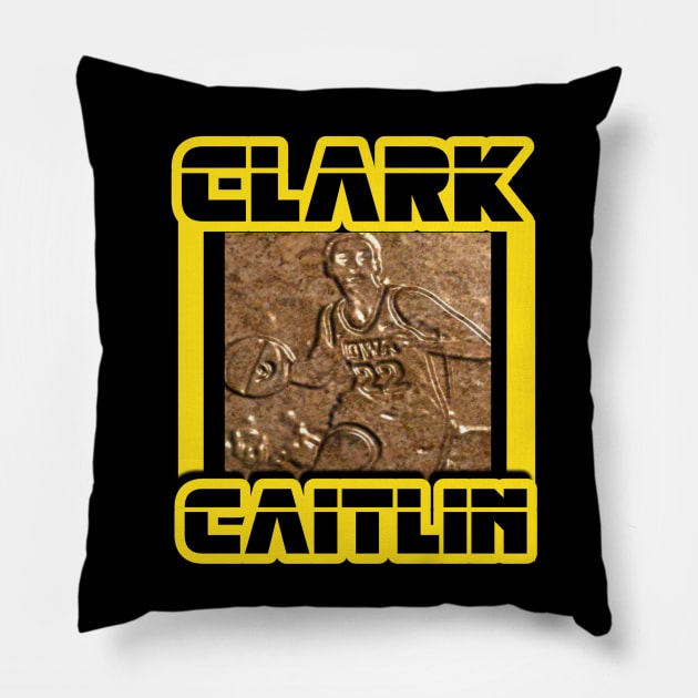 Caitlin Clark Pillow by Human light 