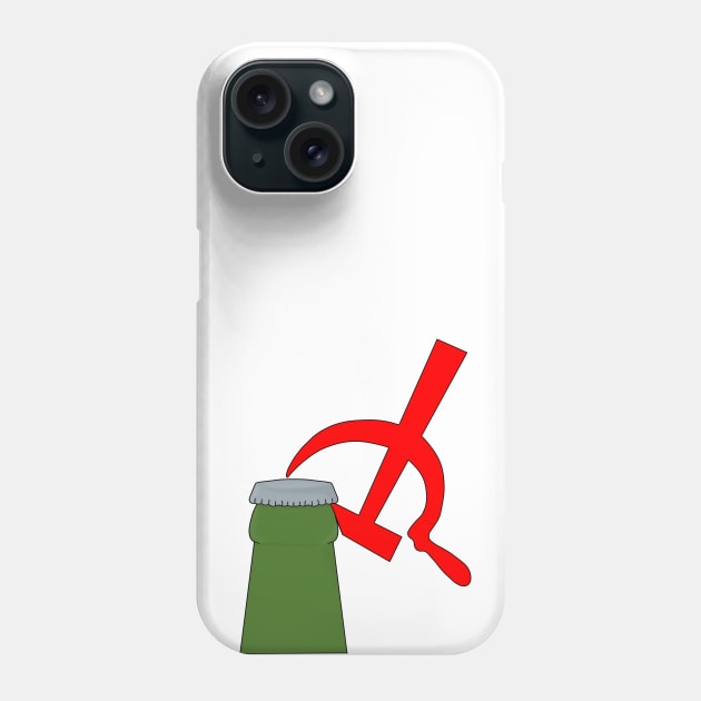 A Communist Beer Phone Case by DiegoCarvalho