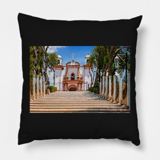 Guadelupe Church, San Cristobal de las Casas, Mexico Pillow