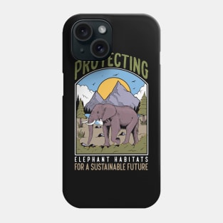 Save Elephants Phone Case