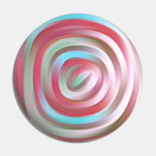 Hypnotic rainbow Pin