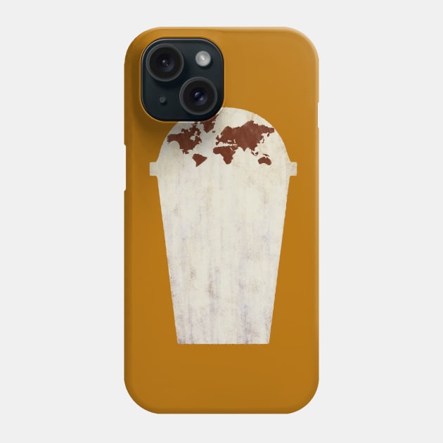 coffee world Phone Case by gunberk