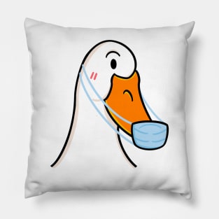 Duck Mask Funny Pillow