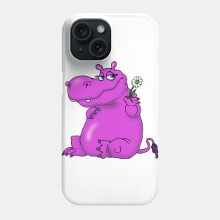 Daisy Hippo Phone Case