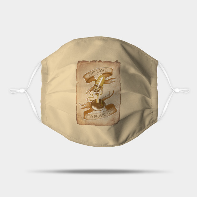 Mojave Fallout New Vegas Mask Teepublic