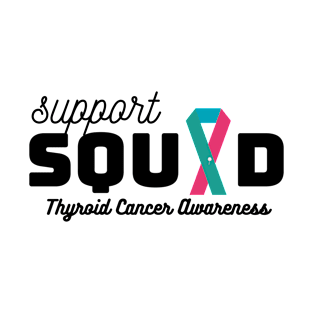 Support Squad Thyroid Cancer Awareness T-Shirt