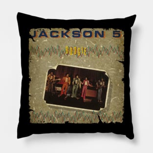 Jackson 5  BOOGIE - RETRO Pillow