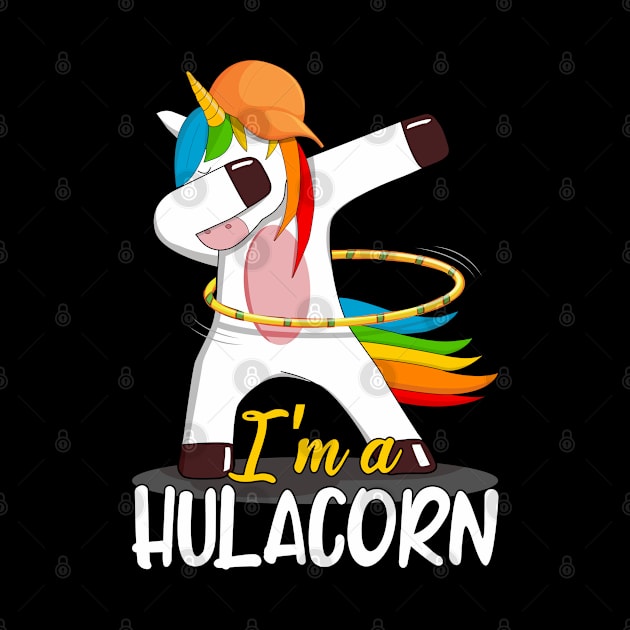 Hulacorn Unicorn Fitness Tire Gift by auviba-design