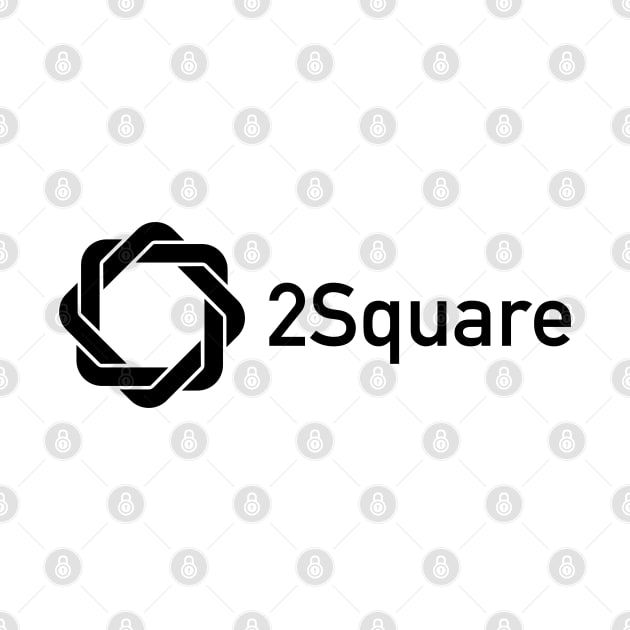 2Square Logo Black by MOULE