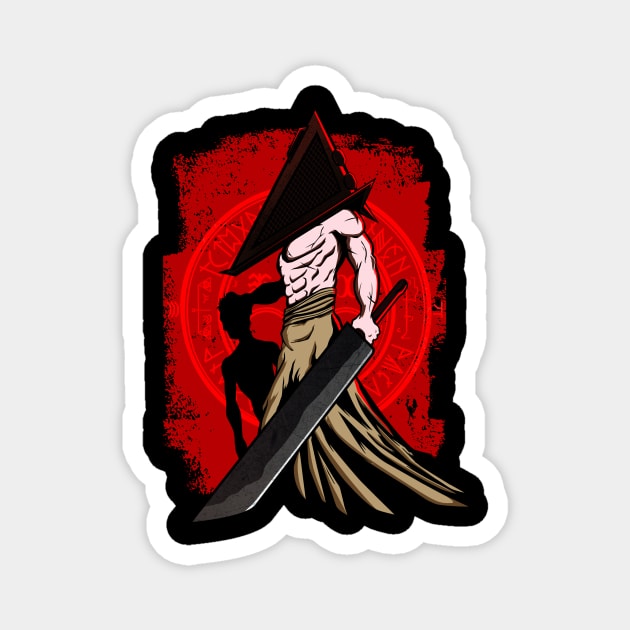 Pyramid Head Magnet by JayVzq