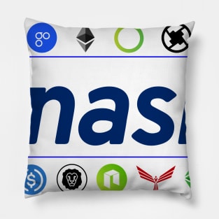 "nash initial coins" Pillow