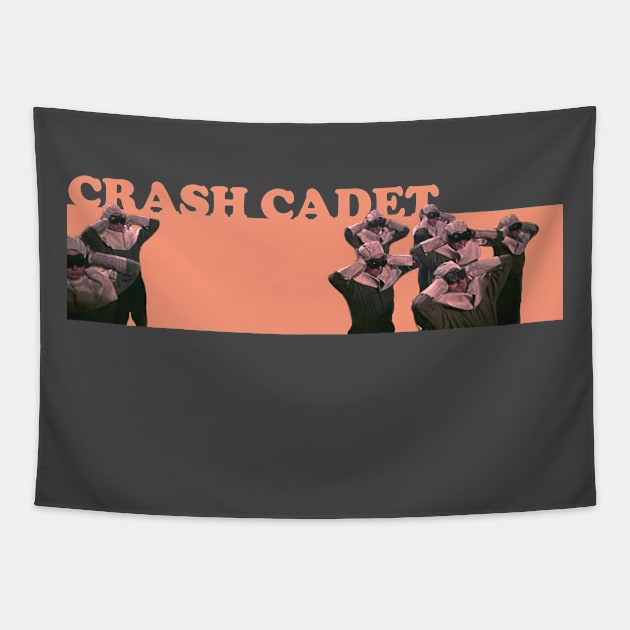 Crash Cadet - Ears Covered Tapestry by Crash Cadet