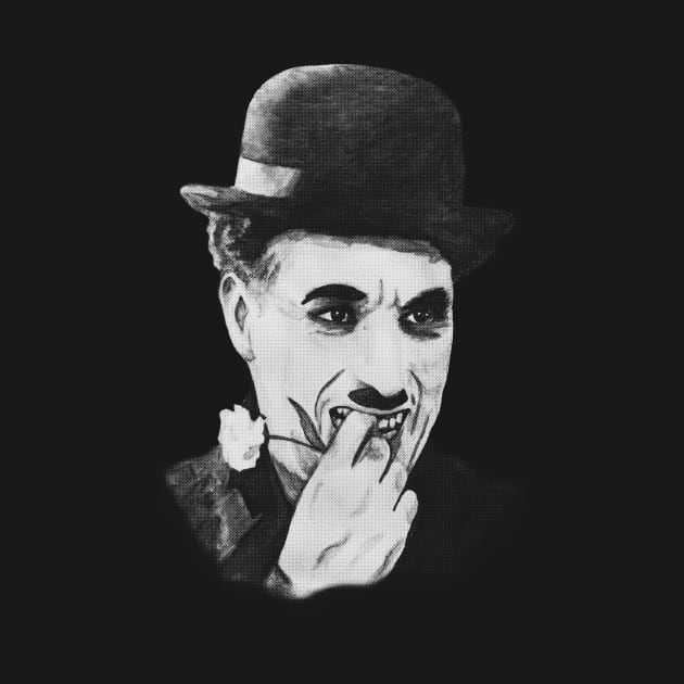 Chaplin watercolor by rakelittle