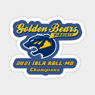 2021 IBLA RBLL- MD CHAMPIONS Apparel - Limited Time Magnet