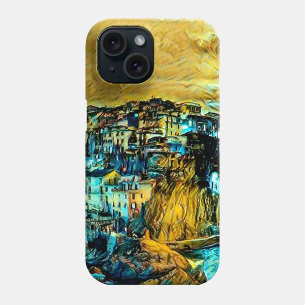 Viridian Town Phone Case by Classic Taste