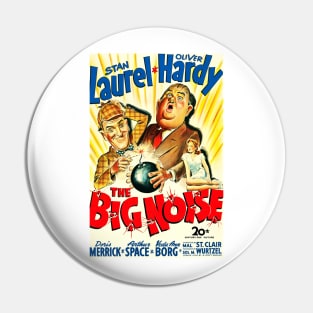 Big Noise Laurel and Hardy Pin