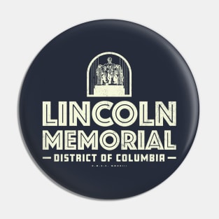 Vintage Lincoln Memorial Pin